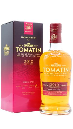 Tomatin 12 year old The Italian Collection Barolo Cask Highland Single Malt Scotch Whisky 70cl 46 ABV