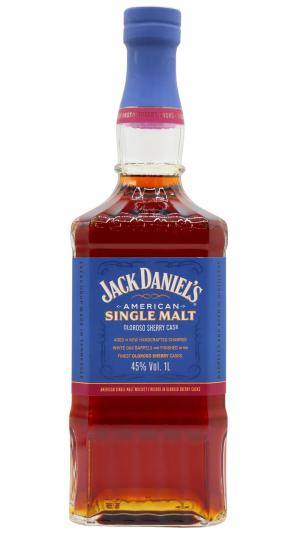 Jack Daniels American Single Malt Sherry Cask Whiskey 100cl 45 ABV 1 Litre