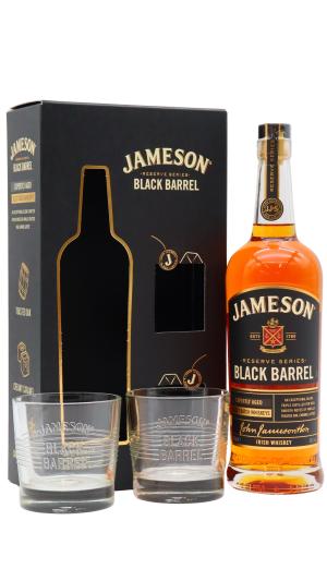 Jameson Black Barrel Irish Whiskey 70cl 40 ABV Glass Pack