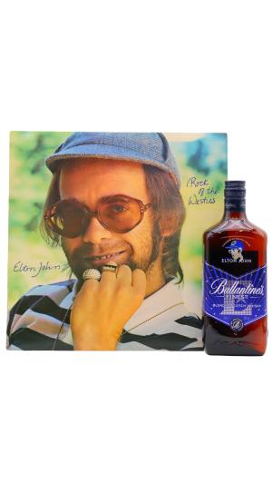 Ballantines True Music Icons Elton John Edition Blended Scotch Whisky 70cl 40 ABV Includes Elton John Rock Of The Westies Vinyl Album