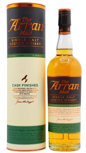 Arran Sauternes Cask Finish Single Malt Scotch Whisky 70cl 50 ABV Old Bottling
