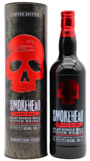 Smokehead Sherry Cask Blast Islay Single Malt Scotch Whisky 70cl 48 ABV