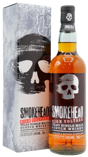 Smokehead High Voltage Islay Single Malt Scotch Whisky 70cl 58 ABV