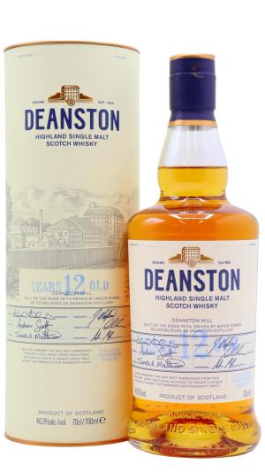 Deanston 12 year old Highland Single Malt Scotch Whisky 70cl 463 ABV