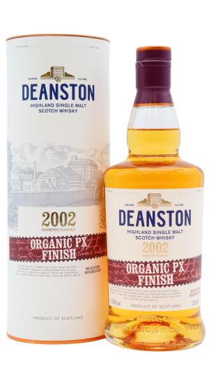 Deanston 17 year old Organic Pedro Ximenez Finish Highland Single Malt Scotch 2002 Whisky 70cl 4930 ABV