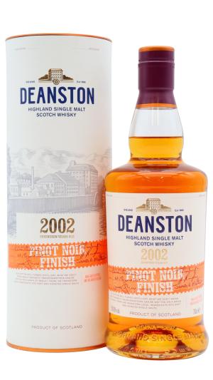 Deanston 17 year old Pinot Noir Cask Finish Highland Single Malt Scotch 2002 Whisky 70cl 50 ABV