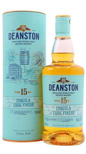Deanston 15 year old Tequila Cask Finish Highland Single Malt Scotch Whisky 70cl 525 ABV