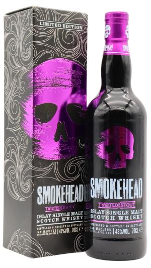 Smokehead Twisted Stout Islay Single Malt Scotch Whisky 70cl 43 ABV