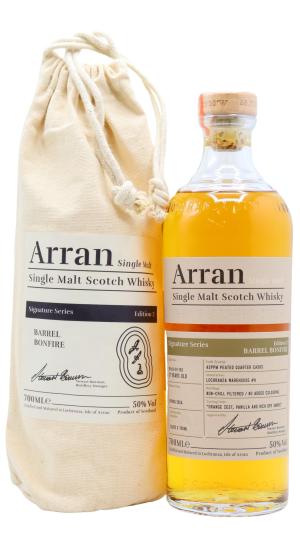 Arran 11 year old Signature Series Edition 2 Barrel Bonfire Single Malt Scotch Whisky 70cl 50 ABV