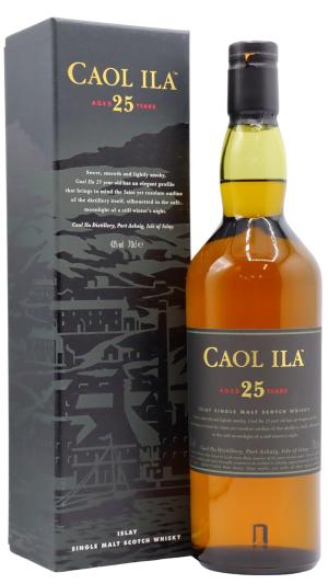 Caol Ila 25 year old Islay Single Malt Scotch Whisky 70cl 43 ABV