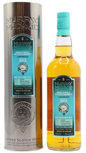 Linkwood 8 year old Murray McDavid Benchmark Single Malt Scotch 2012 Whisky 70cl 46 ABV