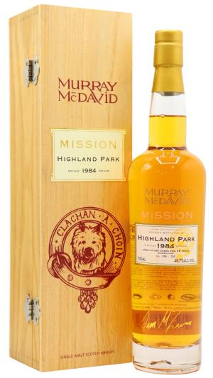 Highland Park 26 year old Murray McDavid Mission Cask Strength Single Malt Scotch 1984 Whisky 70cl 487 ABV