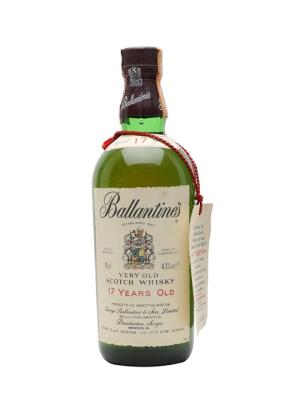 Ballantines 17 Year Old Bot1980s Blended Scotch Whisky