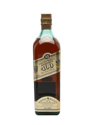 Johnnie Walker Kilmarnock 400 15 Year Old Bot1990s Blended Whisky