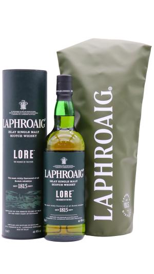 Laphroaig Lore Islay Single Malt Scotch Whisky 70cl 48 ABV Includes Waterproof Dry Bag