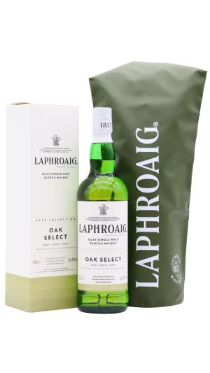 Laphroaig Oak Select Islay Single Malt Scotch Whisky 70cl 40 ABV Includes Waterproof Dry Bag