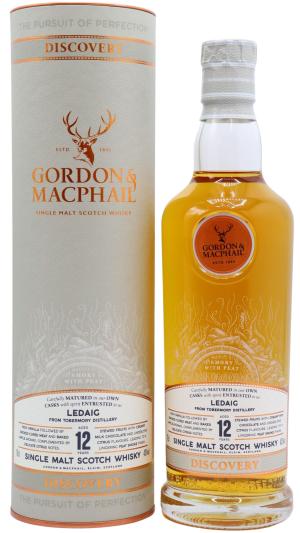 Ledaig 12 year old Gordon MacPhail Discovery Single Malt Scotch Whisky 70cl 43 ABV