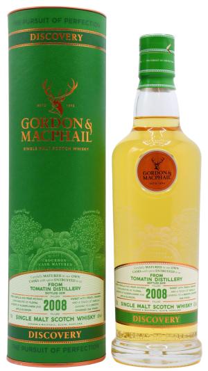 Tomatin Gordon MacPhail Discovery Single Malt Scotch 2008 Whisky 70cl 43 ABV