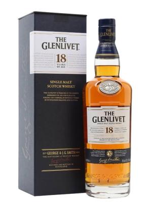 Glenlivet 18 Year Old Old Presentation Speyside Whisky