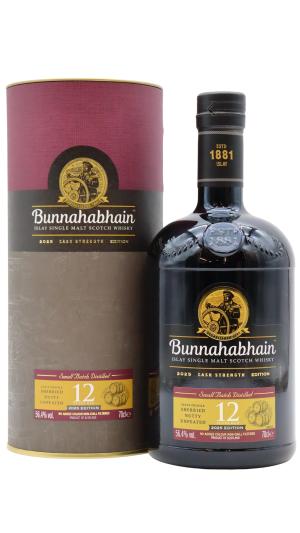 Bunnahabhain 12 year old Cask Strength 2025 Edition Islay Single Malt Scotch Whisky 70cl 564 ABV0