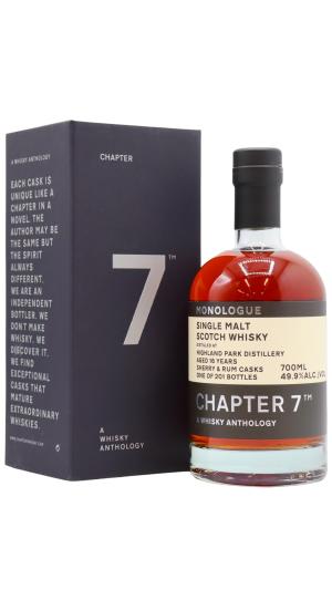 Highland Park 16 year old Chapter 7 Single Malt Scotch 2007 Whisky 70cl 499 ABV