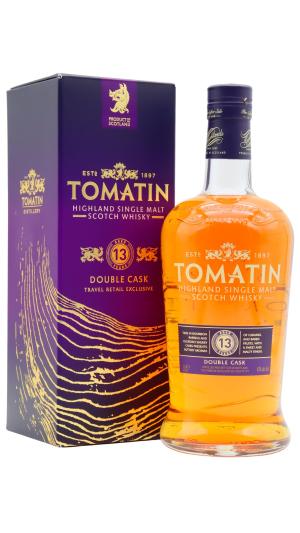 Tomatin 13 year old Double Cask Highland Single Malt Scotch Whisky 100cl 43 ABV 1 Litre