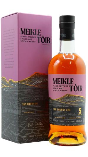 GlenAllachie 5 year old Meikle Toir The Sherry Single Malt Scotch Whisky 70cl 48 ABV
