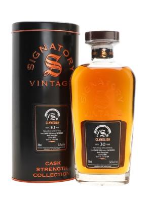 Clynelish 1995 30 Year Old Cask 8681 Signatory Symingtons Choice Highland Whisky
