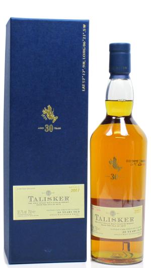 Talisker 30 year old Natural Cask Strength Single Malt Scotch 1977 Whisky 70cl 507 ABV