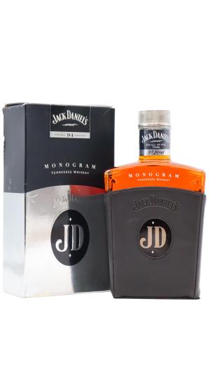 Jack Daniels Monogram Tennessee Whiskey 75cl 47 ABV Ridged Cap