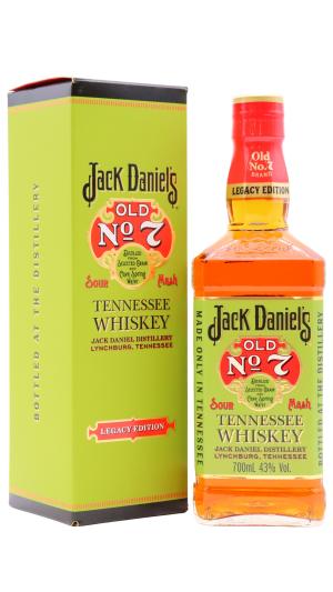 Jack Daniels Old No 7 Legacy Edition 1 Tennessee Whiskey 70cl 43 ABV