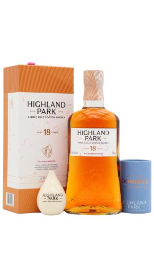 Highland Park 18 year old Single Malt Scotch Whisky 70cl 43 ABV Includes Ooshky Water Jug