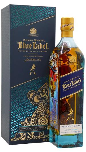 Johnnie Walker Blue Label 2020 Lunar New Year Year Of The Rat Blended Scotch Whisky 70cl 40 ABV
