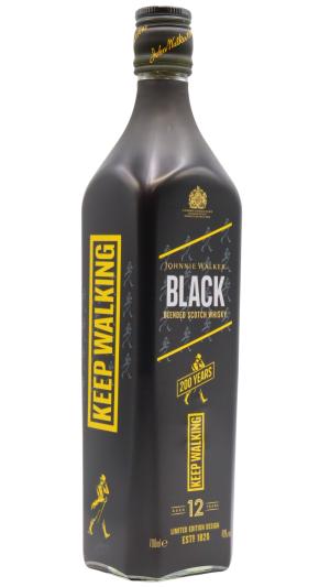 Johnnie Walker 12 year old Icons Black Label 200th Anniversary Blended Scotch Whisky 70cl 40 ABV