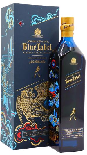 Johnnie Walker Blue Label 2022 Lunar New Year Year Of The Tiger Blended Scotch Whisky 70cl 40 ABV