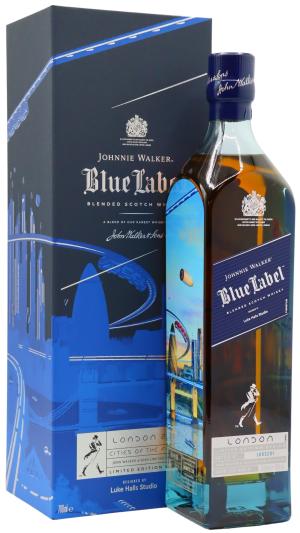 Johnnie Walker Blue Label Cities Of The Future London 2220 Blended Scotch Whisky 70cl 40 ABV