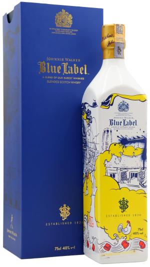 Johnnie Walker Blue Label 2017 Lunar New Year Year Of The Rooster Penang Street Art Edition Blended Scotch Whisky 75cl 40 ABV