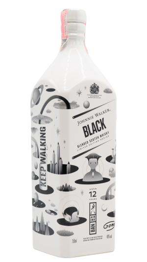 Johnnie Walker 12 year old Black Label AirInk Bankok Edition Blended Scotch Whisky 75cl 40 ABV