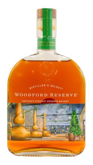 Woodford Reserve 2021 Holiday Edition Kentucky Straight Bourbon Whiskey 70cl 432 ABV Version 2