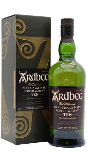 Ardbeg 10 year old Islay Single Malt Scotch Whisky 70cl 46 ABV