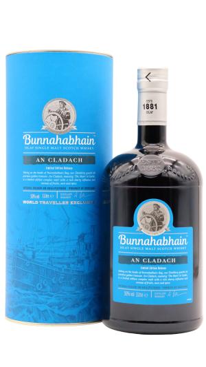 Bunnahabhain An Cladach Islay Single Malt Scotch Whisky 100cl 50 ABV 1 Litre