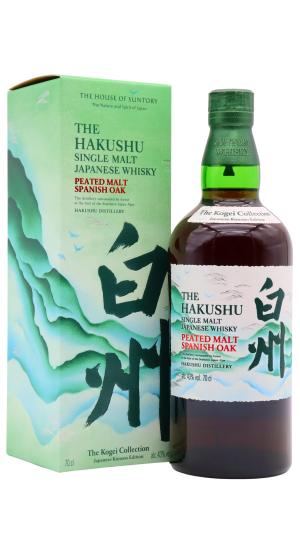 Hakushu Peated Malt Spanish Oak Single Malt Japanese Whisky 70cl 43 ABV0