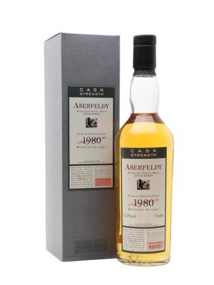 Aberfeldy 1980 17 Year Old Flora Fauna Highland Whisky