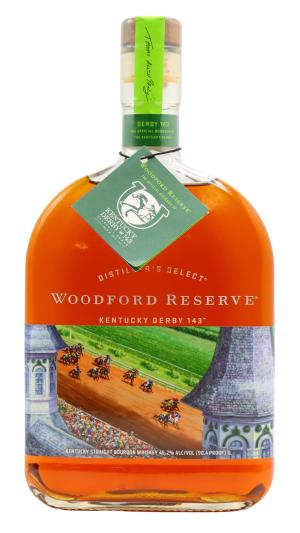 Woodford Reserve Kentucky Derby 143 Kentucky Straight Bourbon Whiskey 100cl 452 ABV 1 Litre