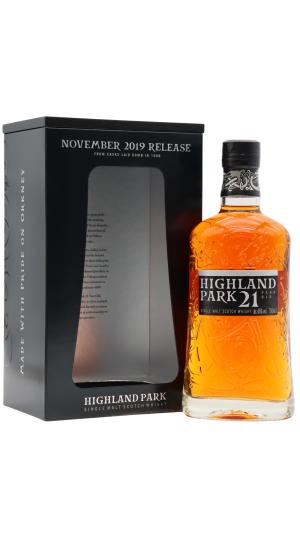 Highland Park 21 year old November 2019 Release Single Malt Scotch Whisky 70cl 46 ABV
