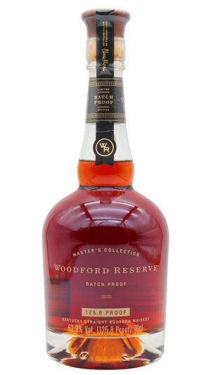 Woodford Reserve Masters Collection 1258 Batch Proof Kentucky Straight Bourbon Whiskey 70cl 629 ABV
