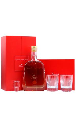 Woodford Reserve Baccarat Edition Kentucky Straight Bourbon Whiskey 70cl 452 ABV Includes Baccarat Glasses