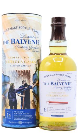 Balvenie 14 year old Curious Casks American Bourbon Barrel Single Malt Scotch Whisky 70cl 478 ABV