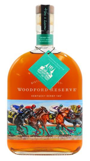 Woodford Reserve Kentucky Derby 145 Kentucky Straight Bourbon Whiskey 100cl 452 ABV 1 Litre