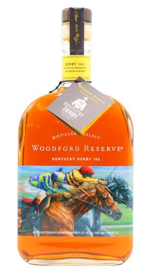 Woodford Reserve Kentucky Derby 142 Kentucky Straight Bourbon Whiskey 100cl 452 ABV 1 Litre